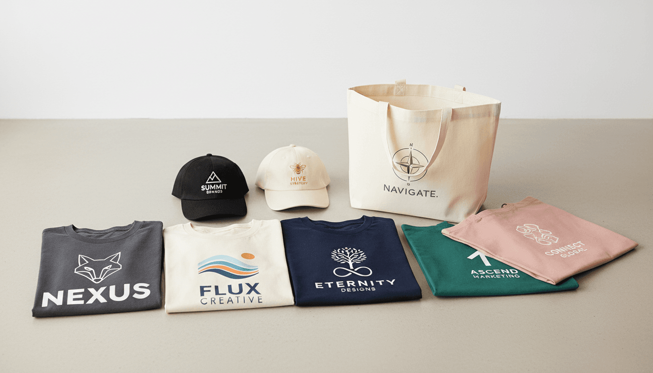 Custom-branded apparel and merchandise